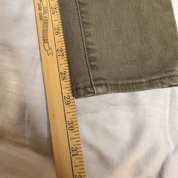 Articles Of Society Jeans Size 28 SARAH SKINNY BLACKMORE Olive Green Denim - Picture 11 of 11